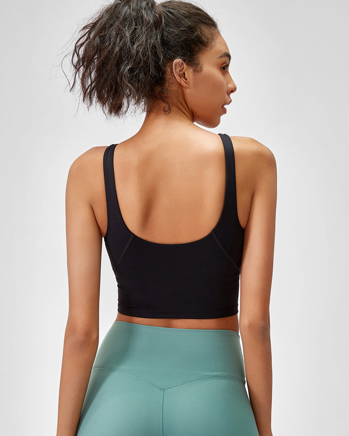 Zelda Crop Top - Black