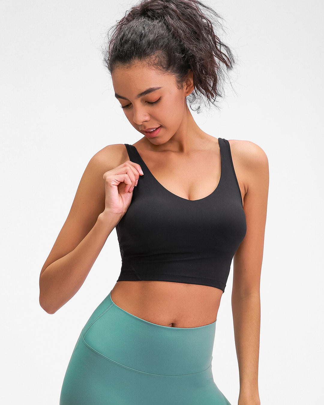 Zelda Crop Top - Black