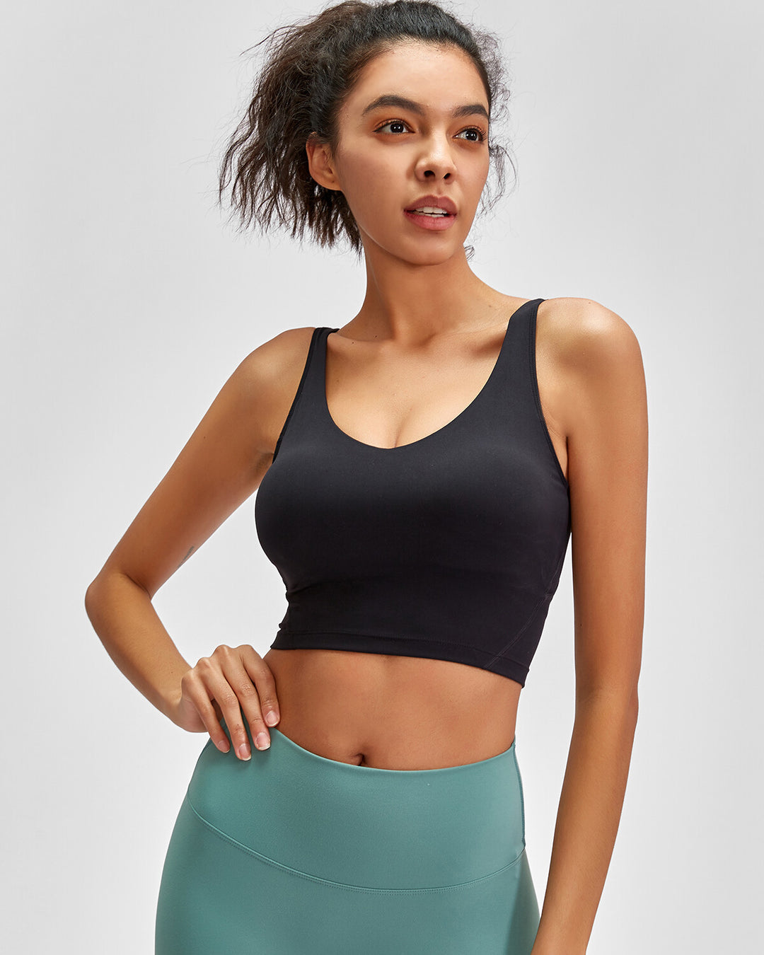 Zelda Crop Top - Black