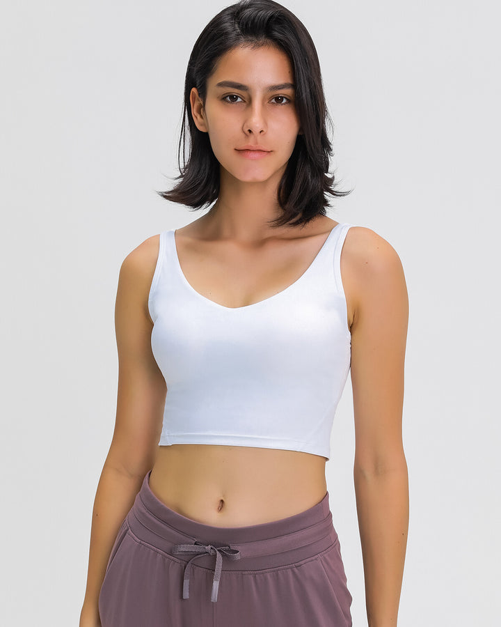 Zelda Crop Top - White
