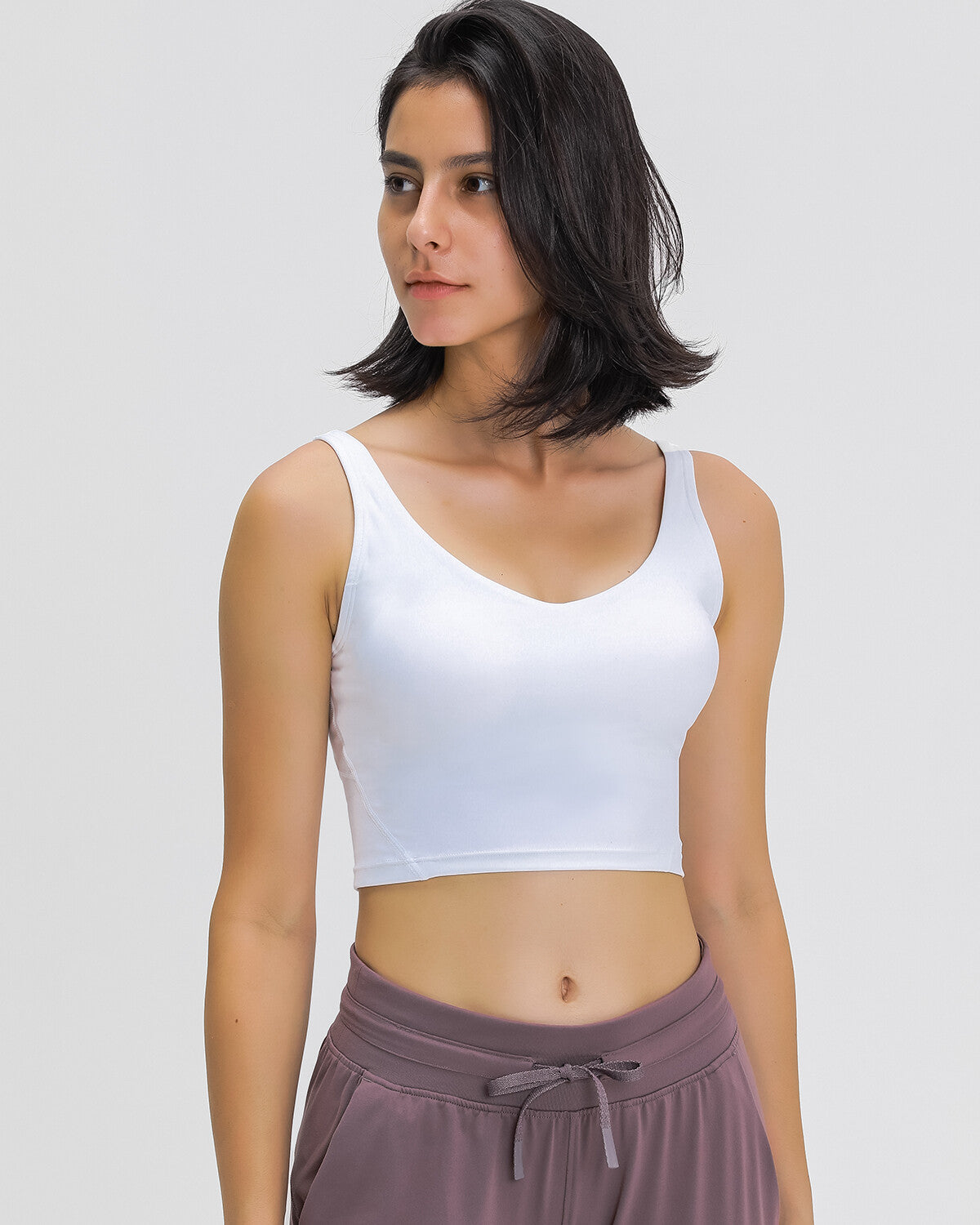 Zelda Crop Top - White