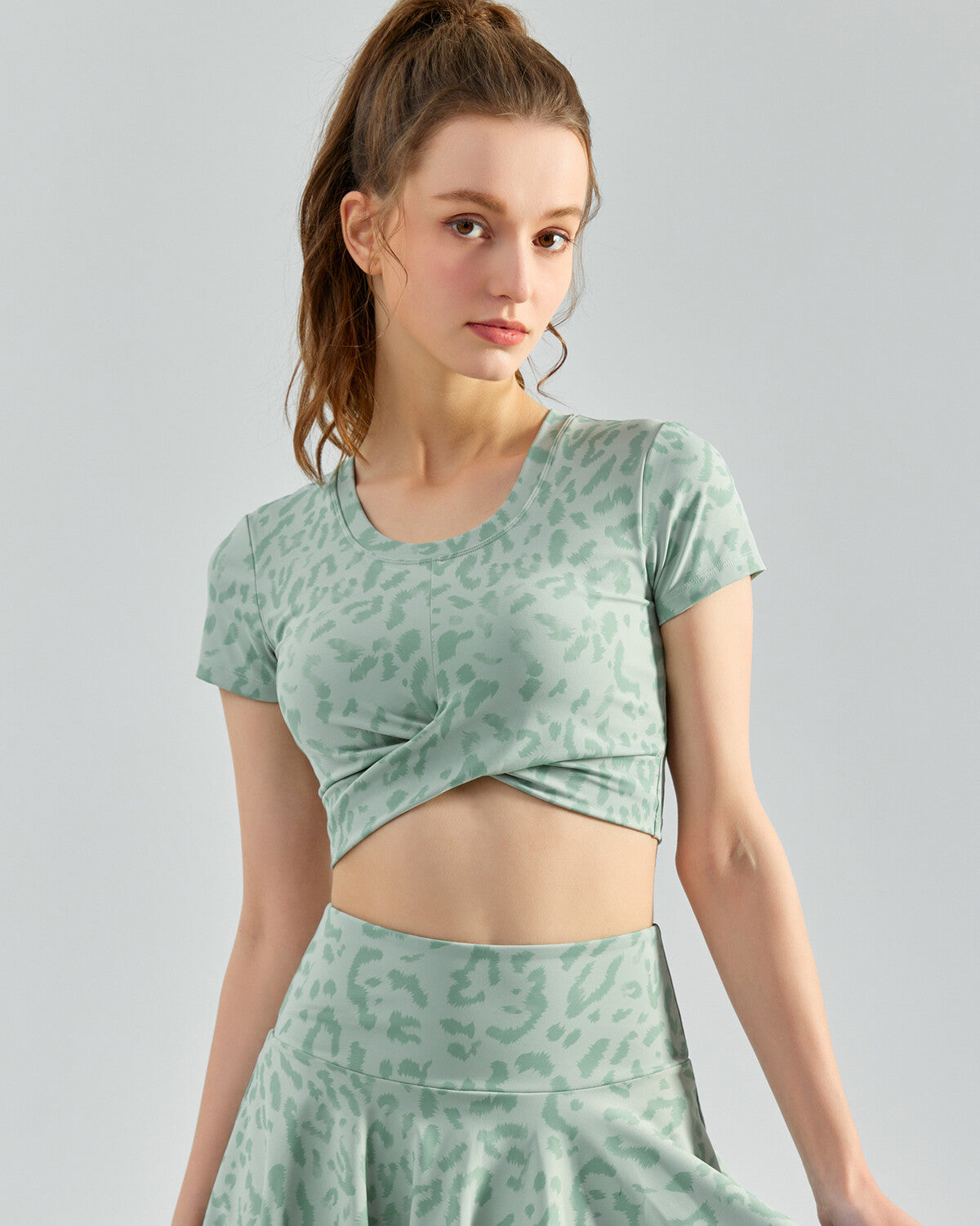 Zendaya Crop Top - Green