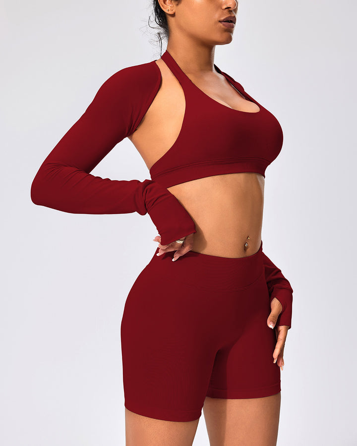 Zenobia Long Sleeve - Crimson