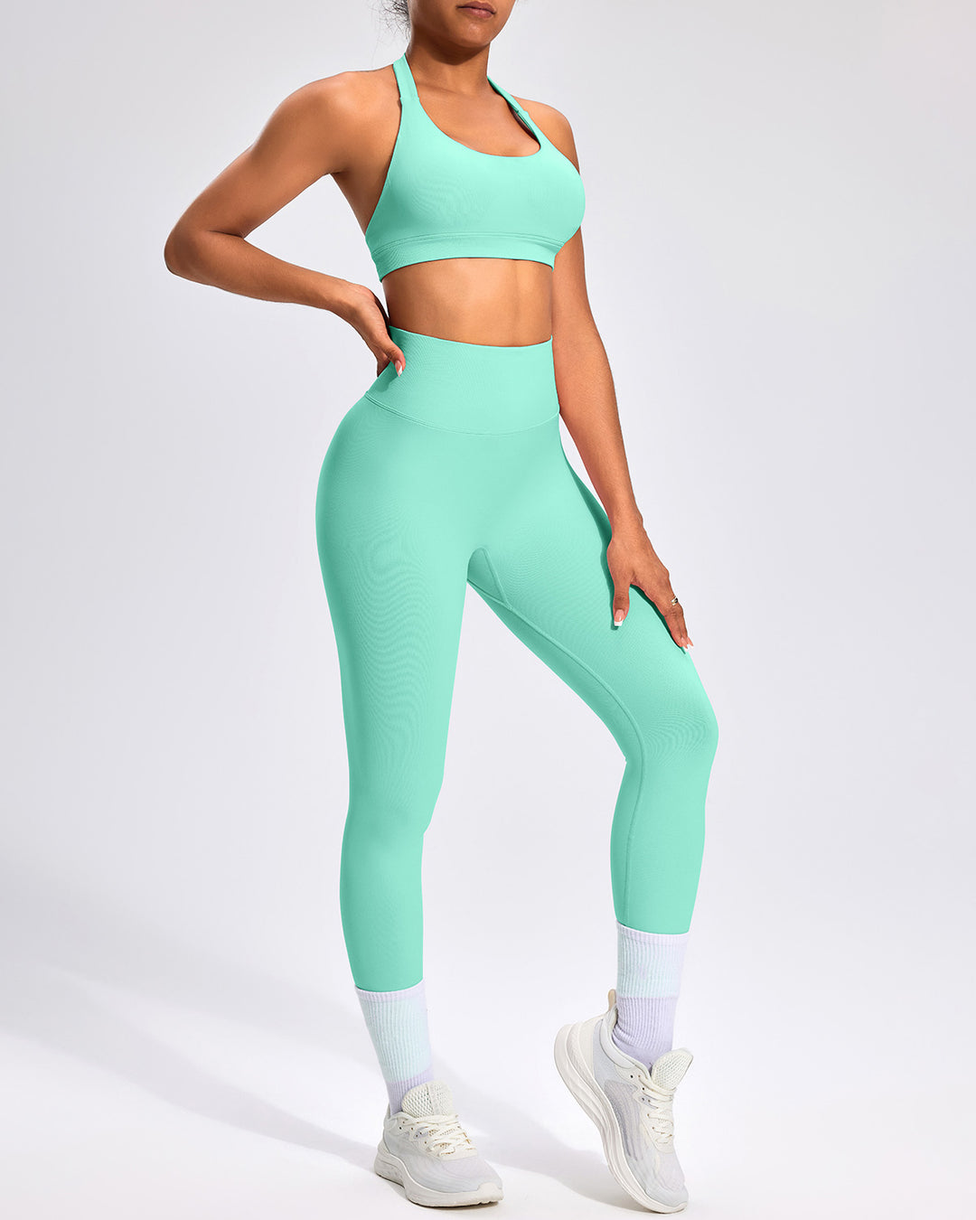 Zenobia Seamless Leggings - Mint