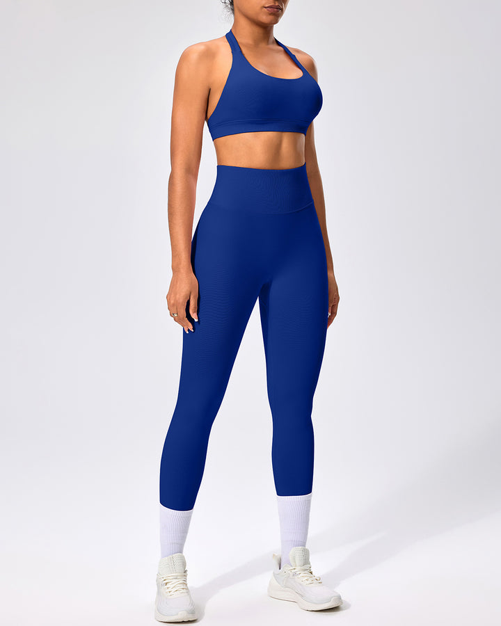 Zenobia Seamless Leggings - Royal Navy