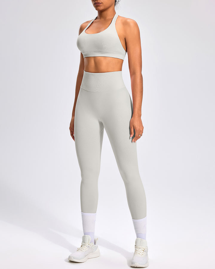 Zenobia Seamless Leggings - Stone