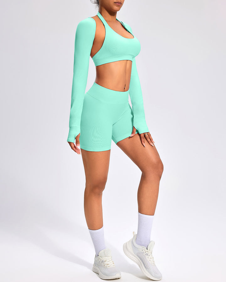 Zenobia Seamless Shorts - Mint