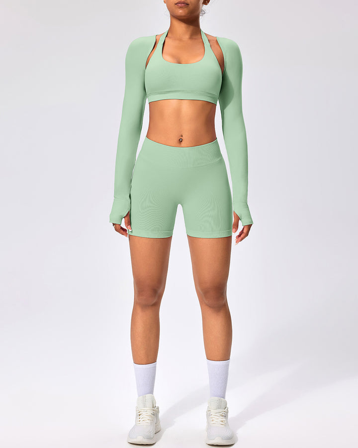 Zenobia Seamless Shorts - Sage