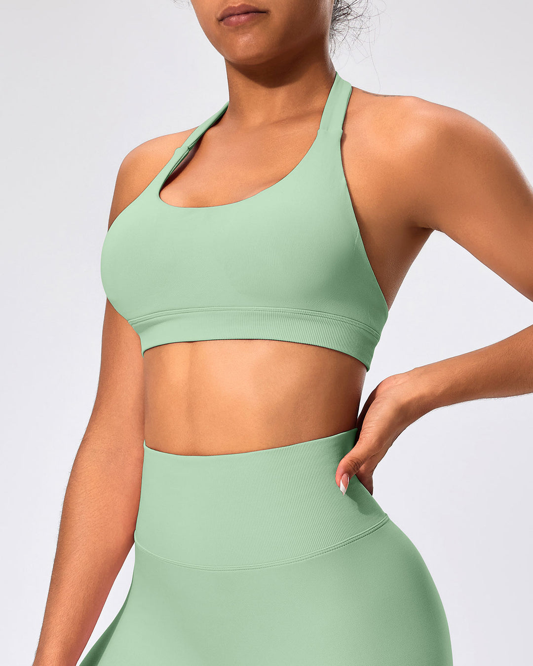 Zenobia Sports Bra - Sage