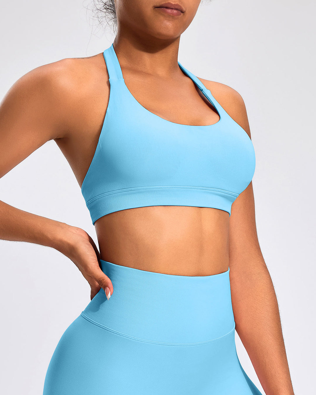 Zenobia Sports Bra - Skyline