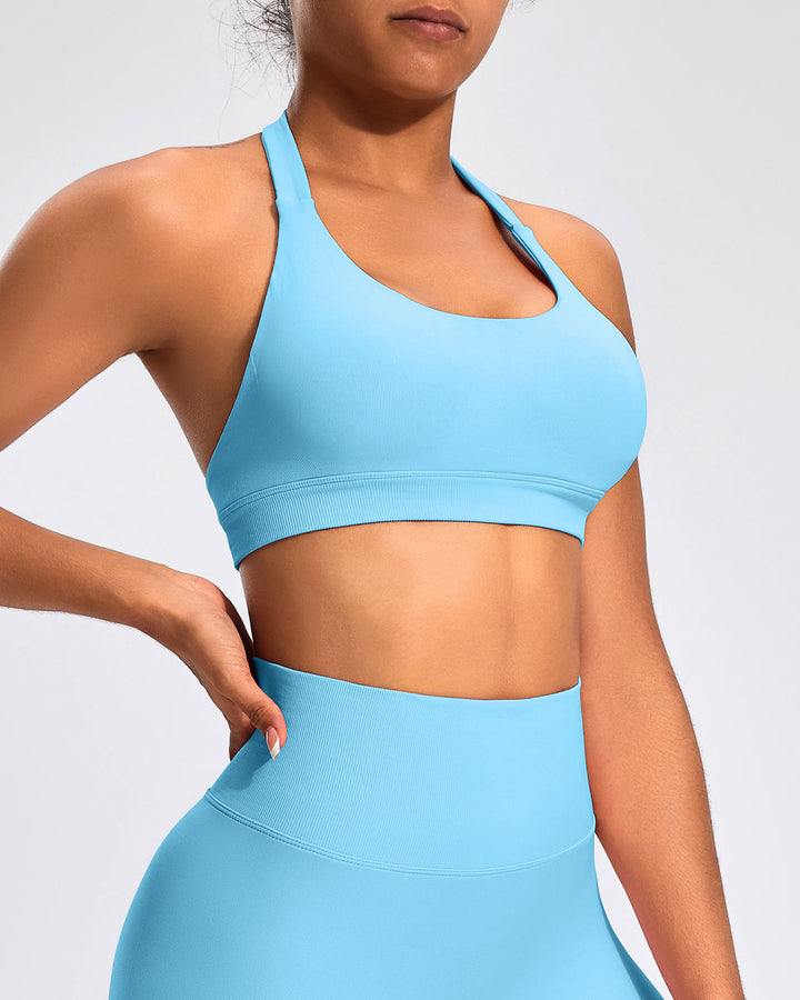Zenobia Sports Bra - Skyline