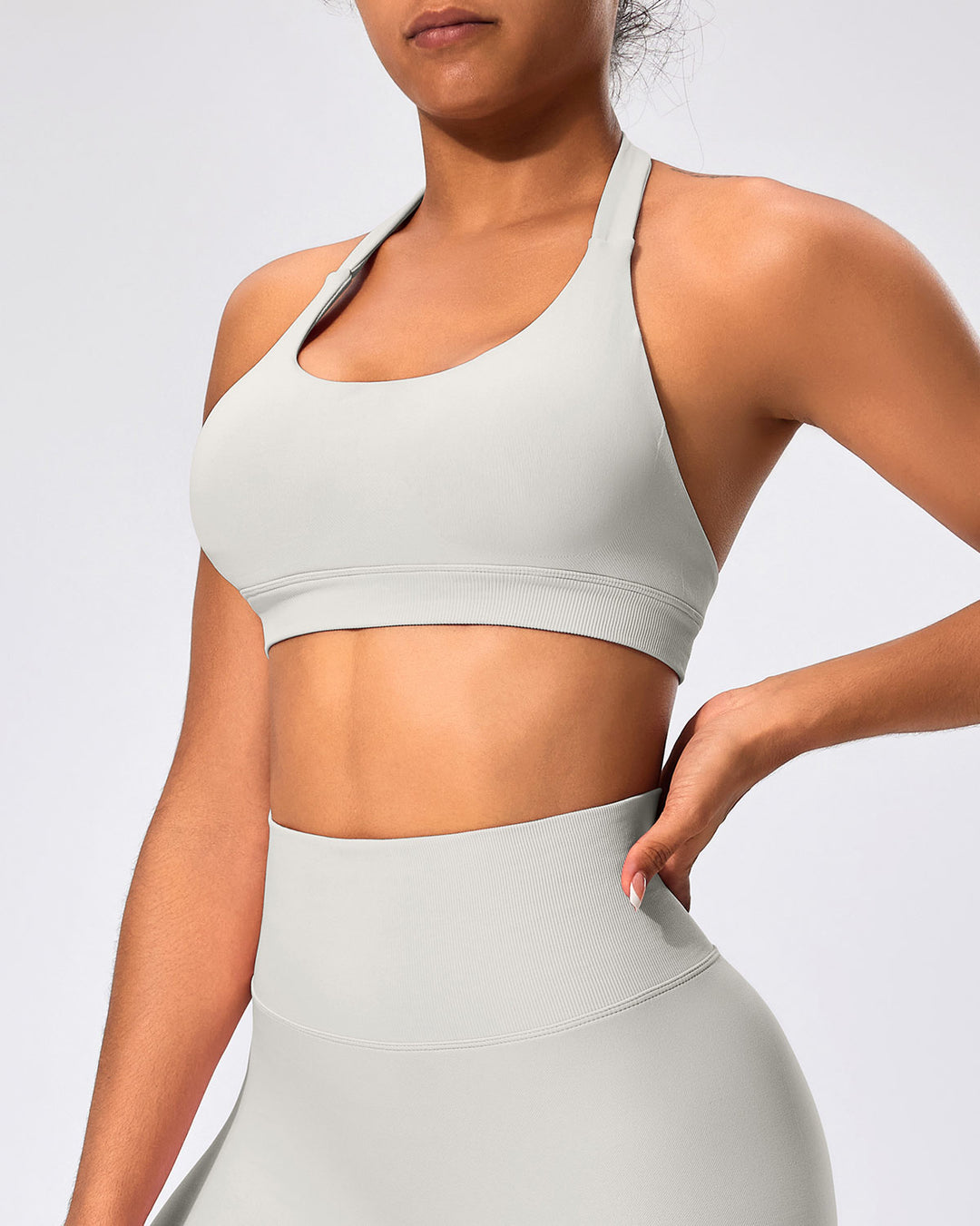 Zenobia Sports Bra - Stone
