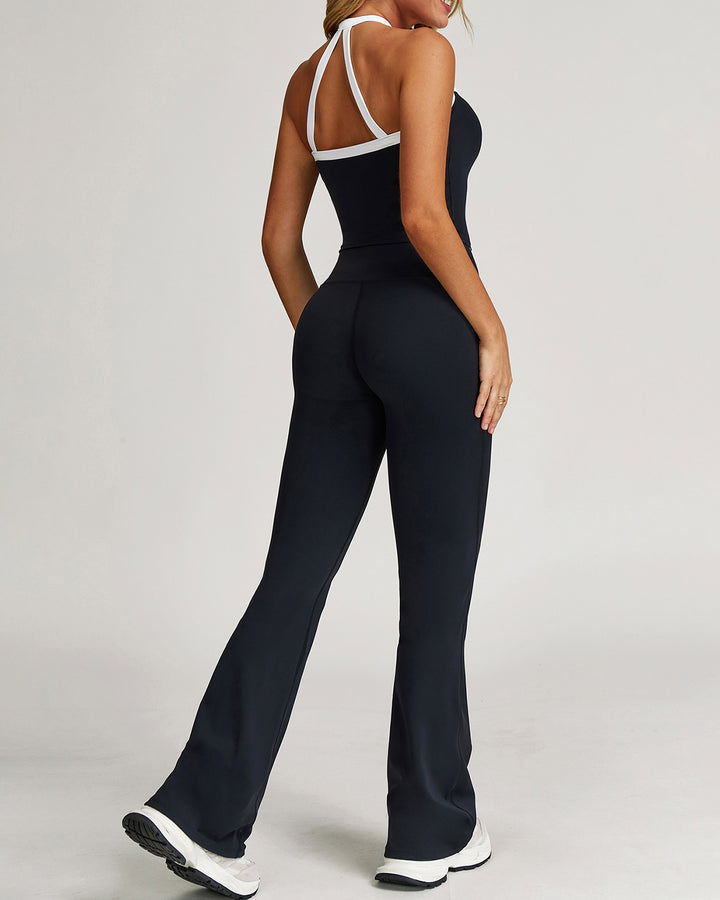 Zephyrine Flare Leggings - Black