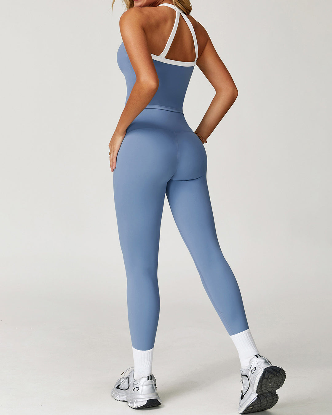 Zephyrine Seamless Leggings - Sky
