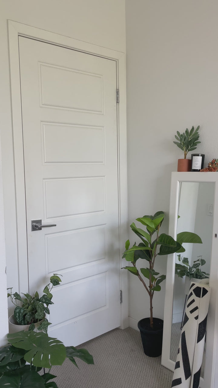 Nicola Metallic Leopard Leggings - White