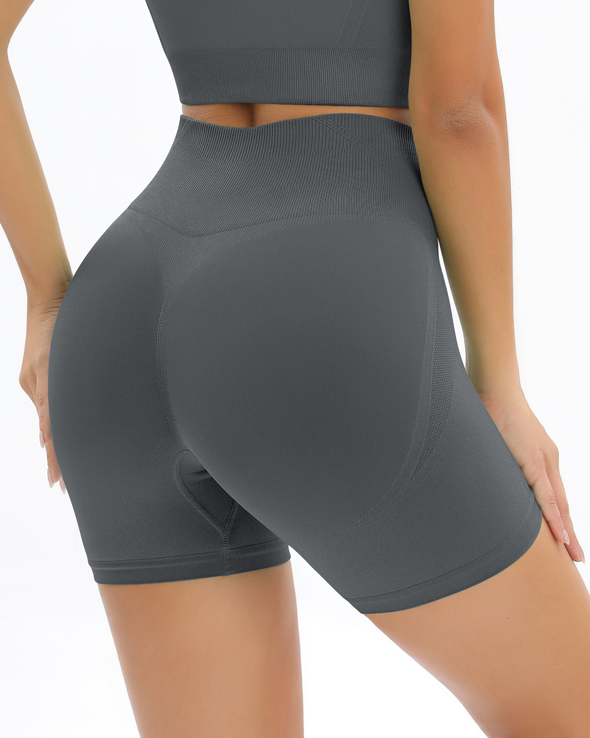 Addison Seamless Shorts - Grey