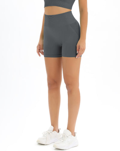 Addison Seamless Shorts - Grey