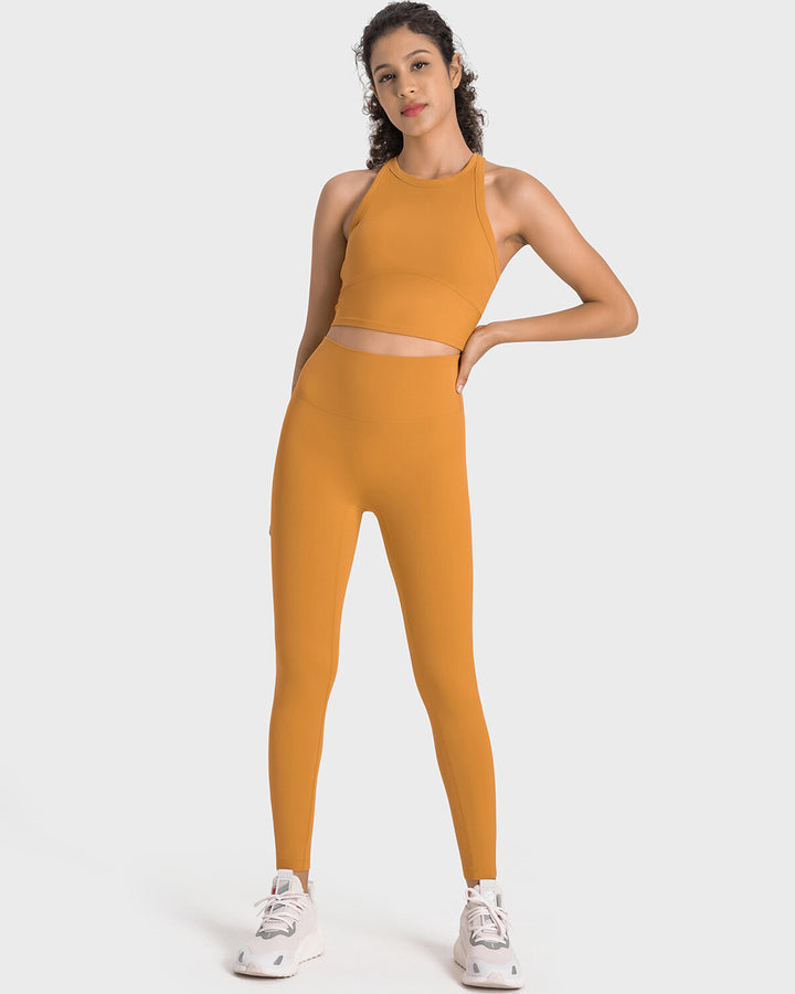 Allison Seamless Leggings - Ochre