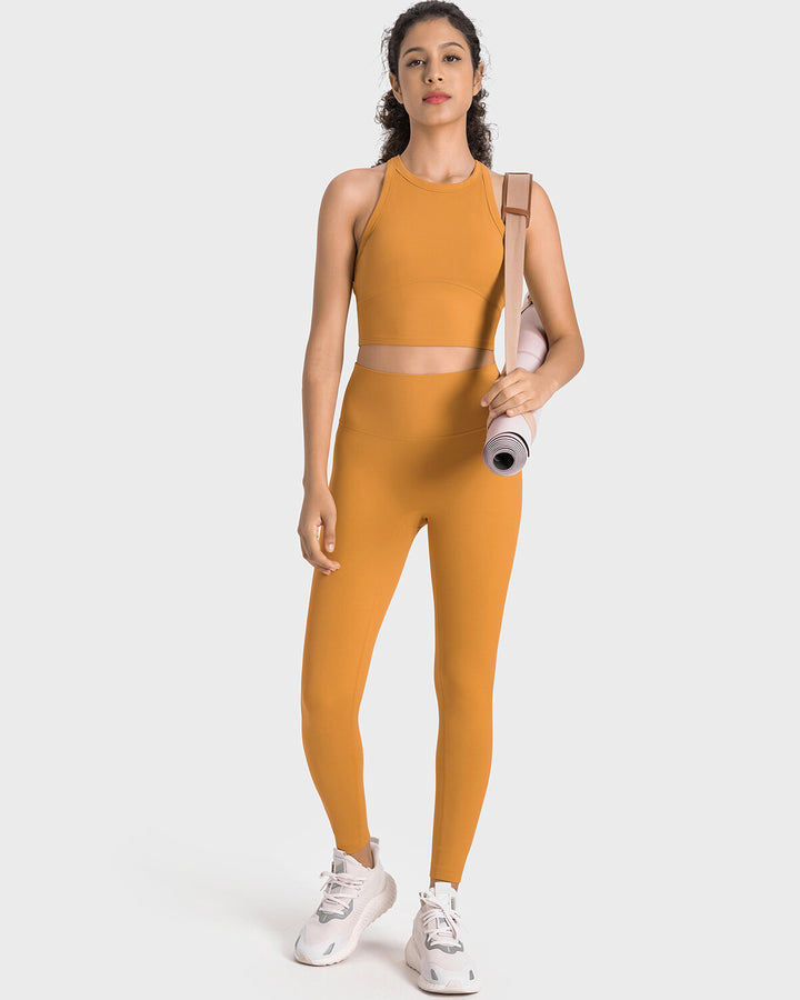 Allison Seamless Leggings - Ochre