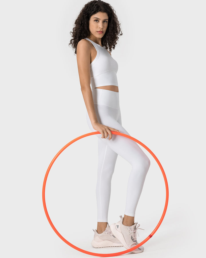 Allison Seamless Leggings - White