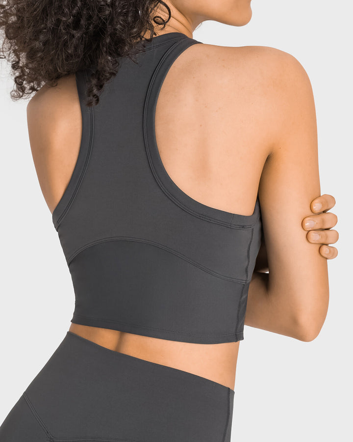 Allison Sports Bra - Grey