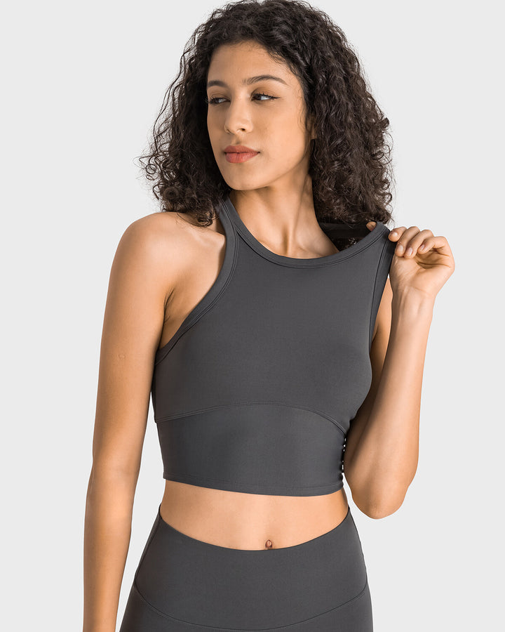 Allison Sports Bra - Grey