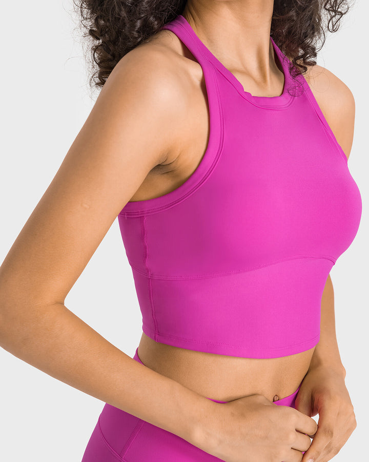 Allison Sports Bra - Pink