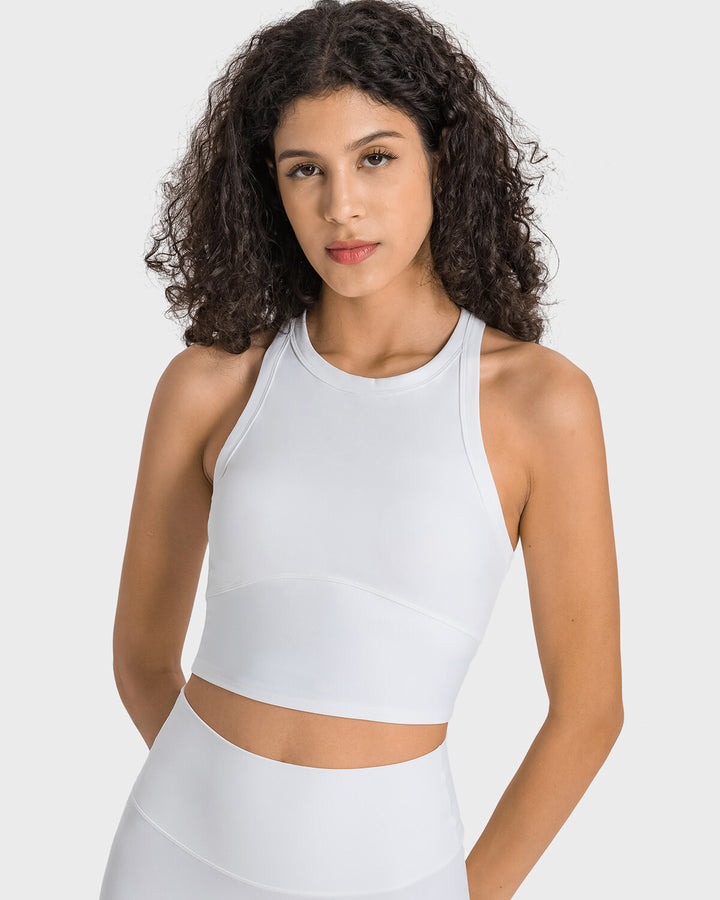 Allison Sports Bra - White