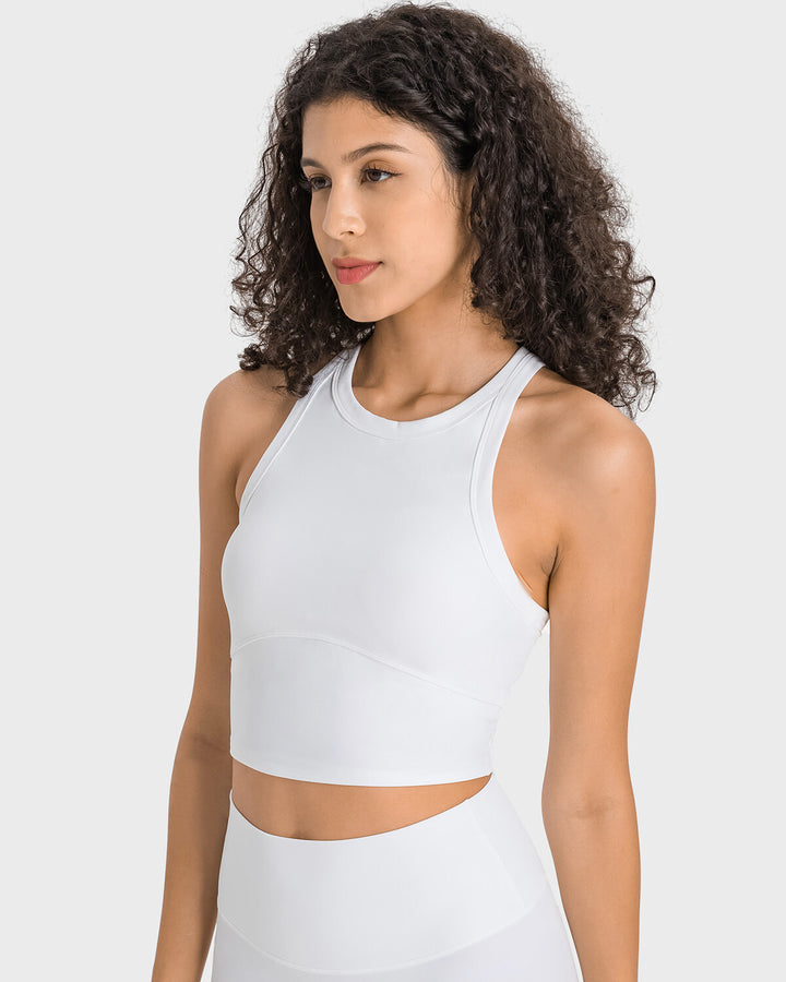 Allison Sports Bra - White