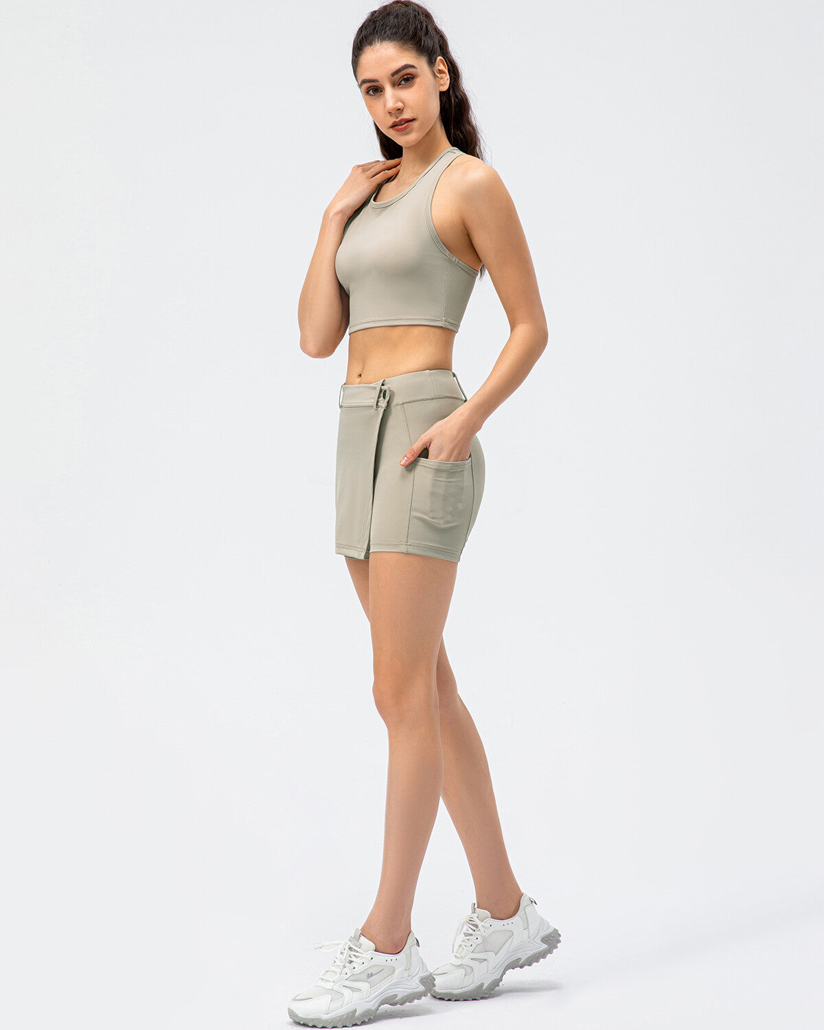 Amara Skirt - Khaki
