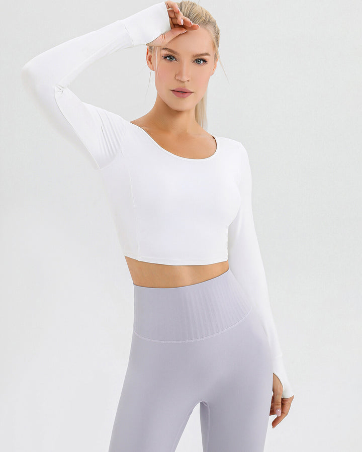 Ayla Long Sleeve - White