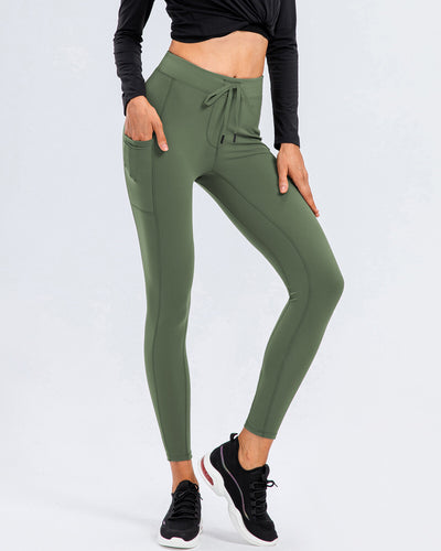 Clara Pocket Leggings - Green