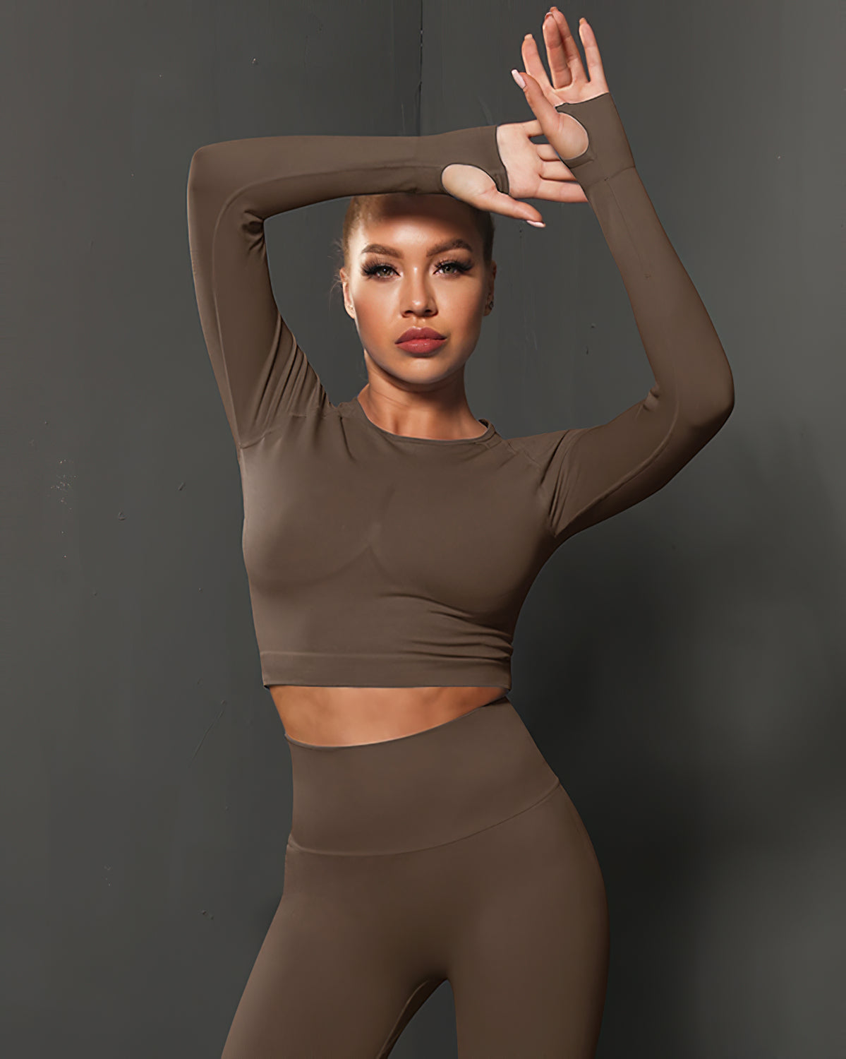 Ella Long Sleeve - Brown