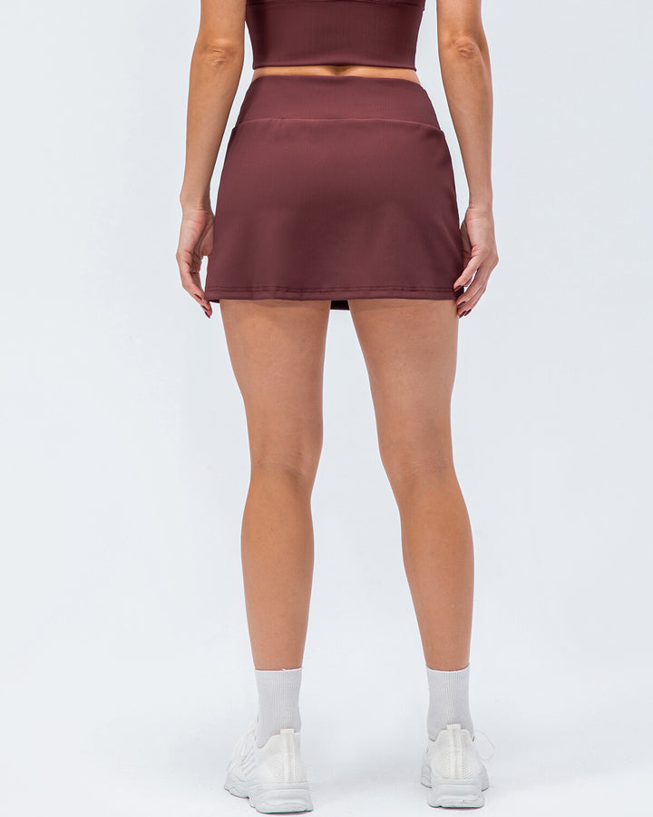 Eloise Skirt - Maroon