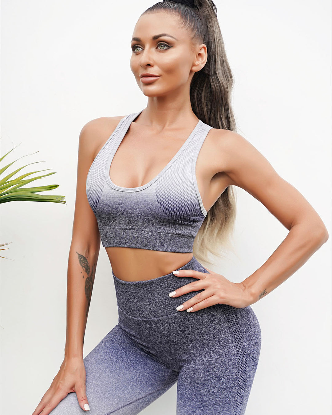 Gianna Sports Bra - Grey