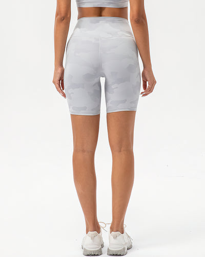 Harper Camo Shorts - Grey
