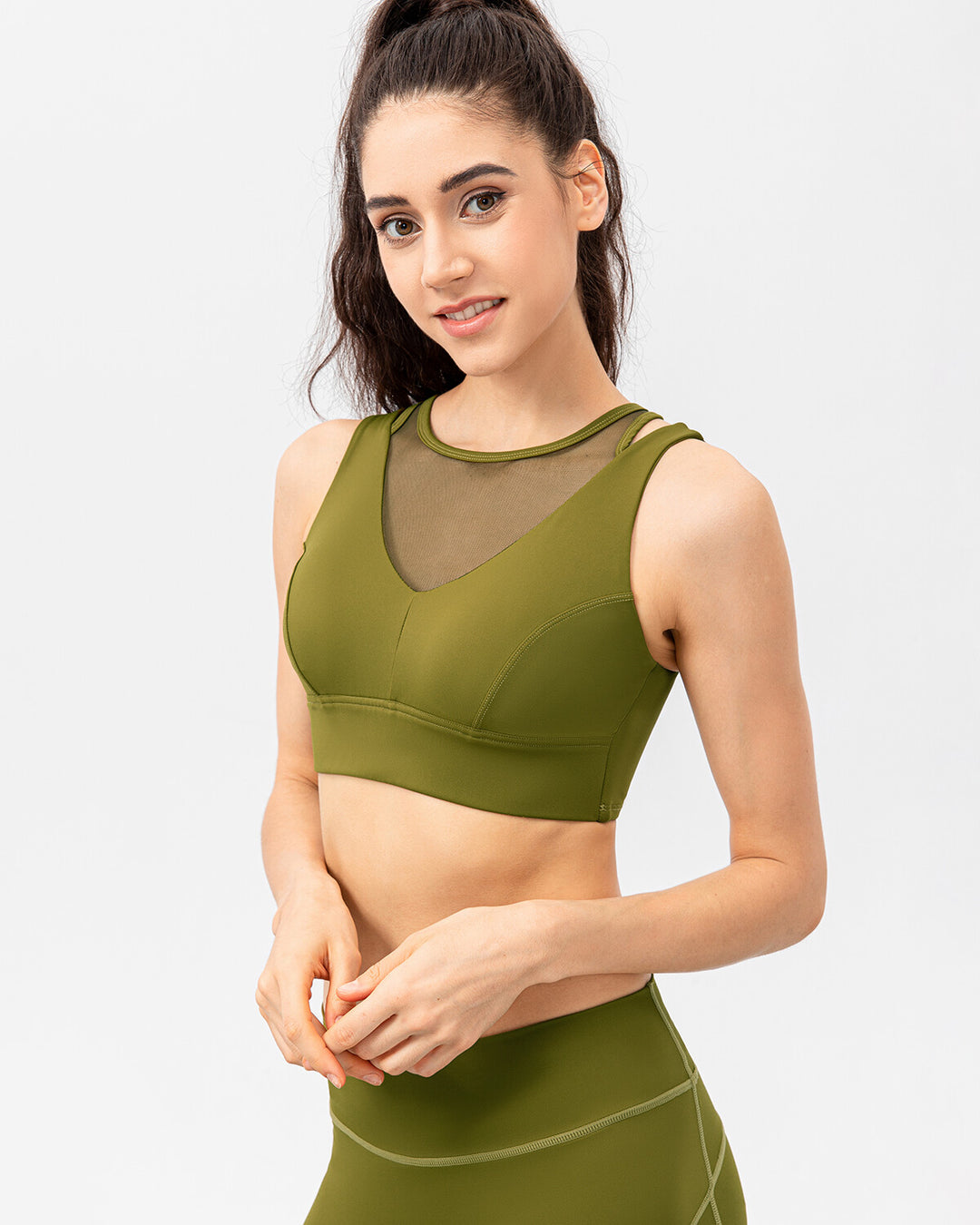 Iris Sports Bra - Green