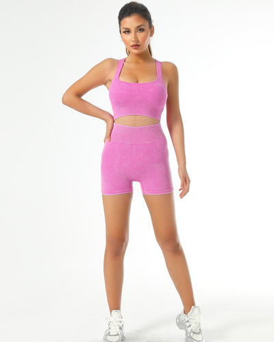 Isabella Seamless Shorts - Pink