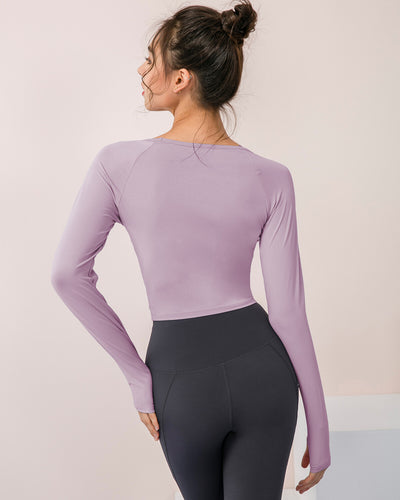 Jade Long Sleeve - Purple
