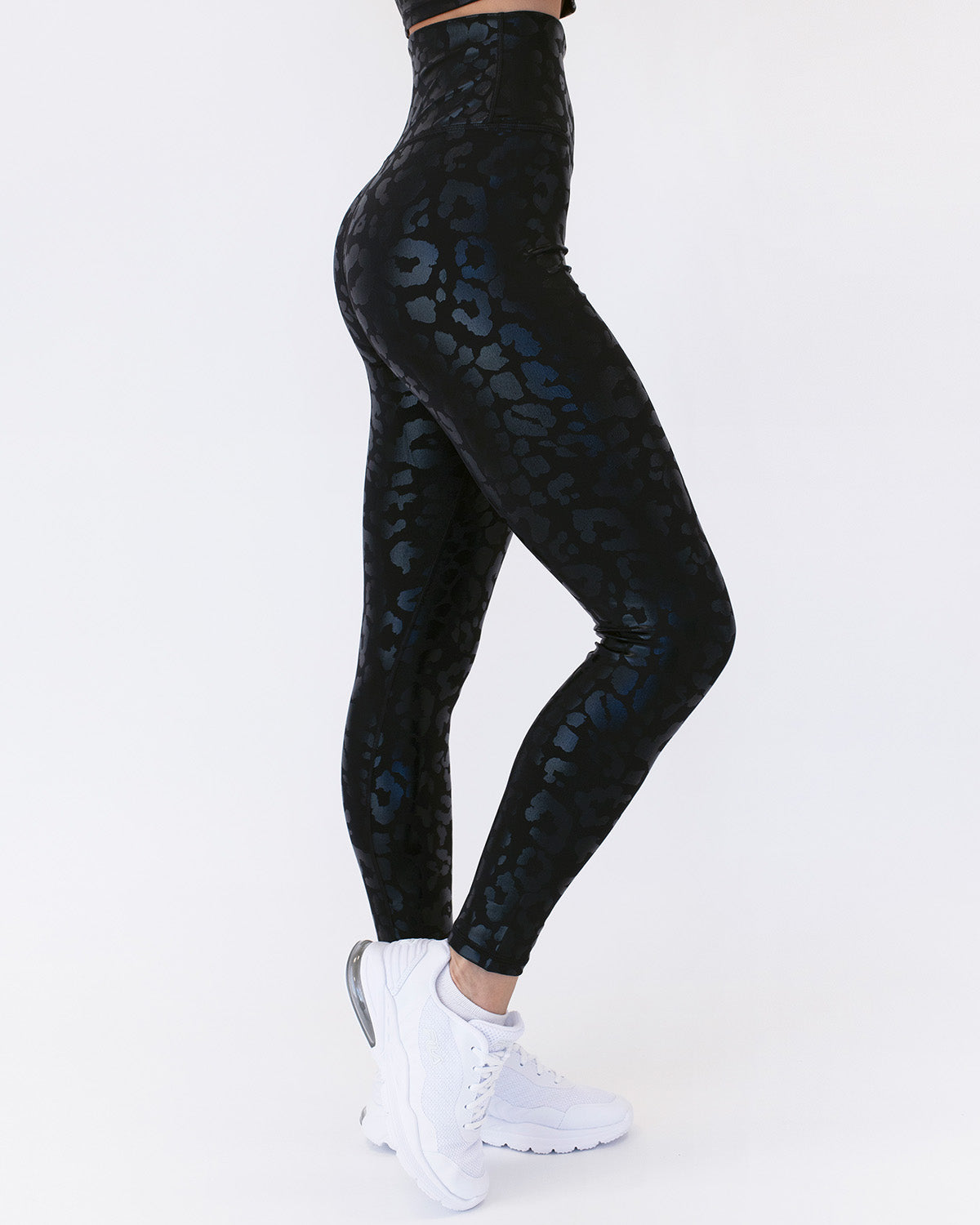nike black leopard leggings
