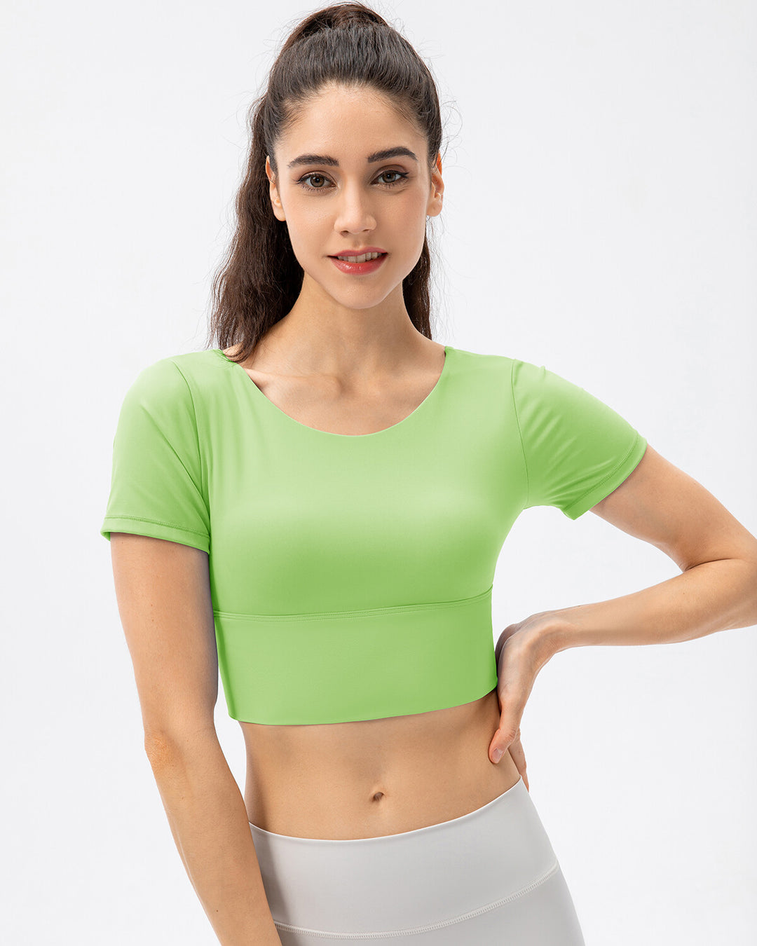 Raelyn Crop Top - Green