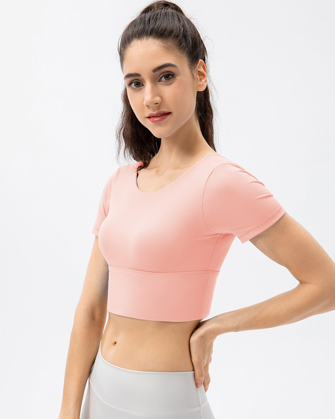 Raelyn Crop Top - Pink