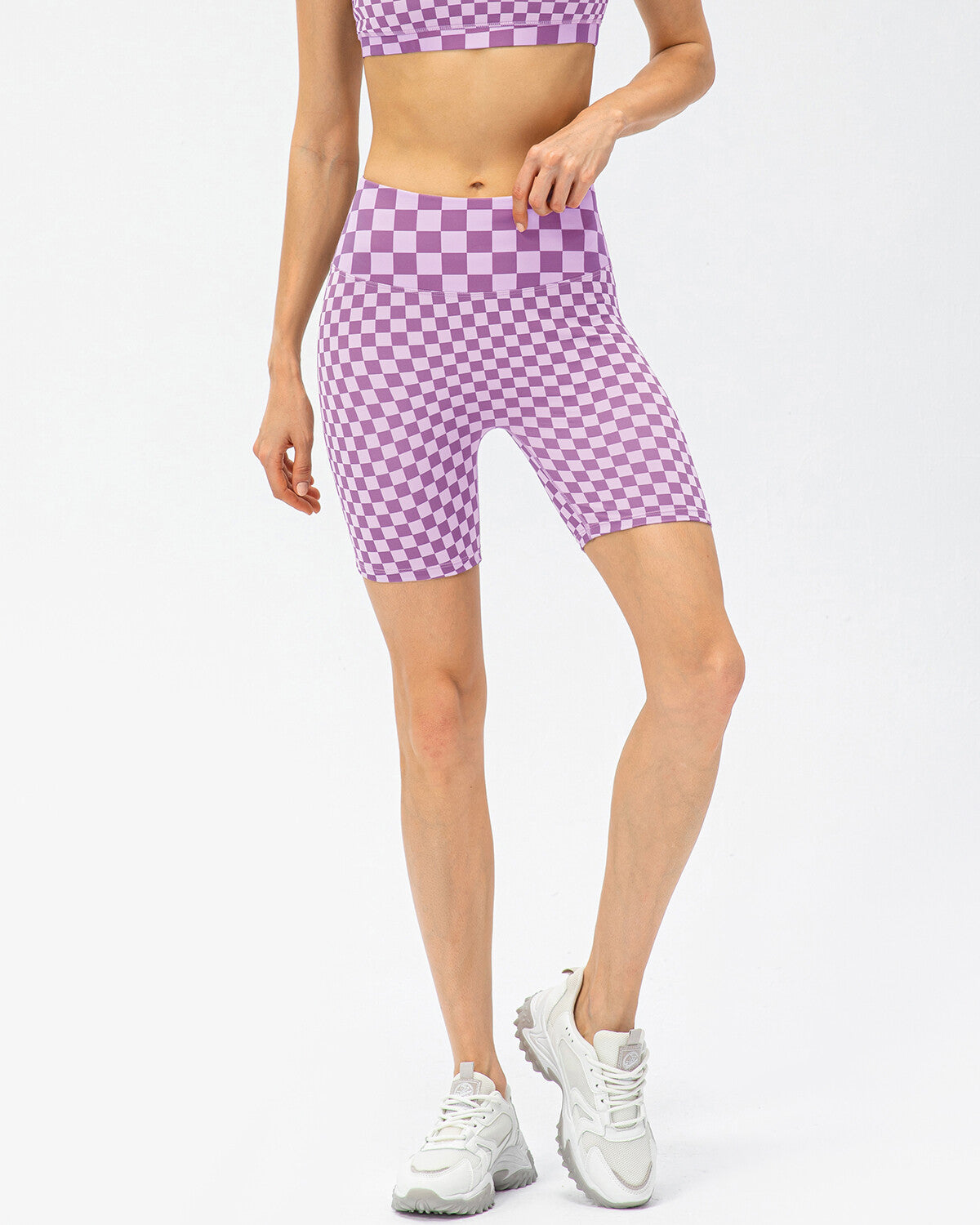 Rylee Seamless Shorts - Purple