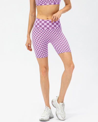 Rylee Seamless Shorts - Purple