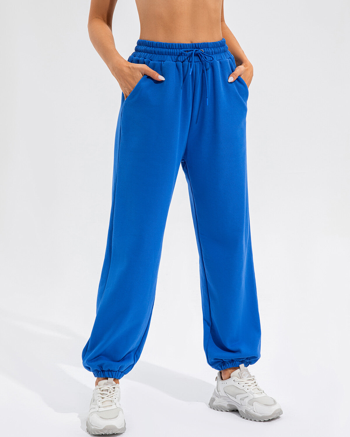 Sophie Relaxed Fit Jogger - Blue