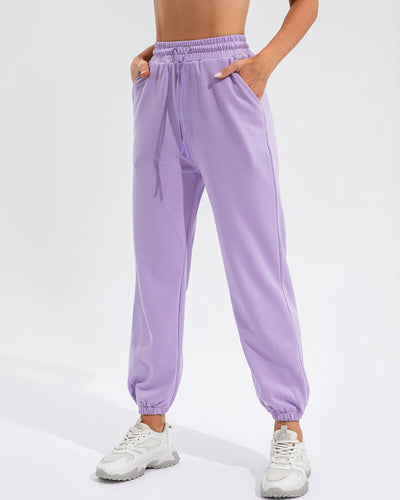 Sophie Relaxed Fit Jogger - Purple
