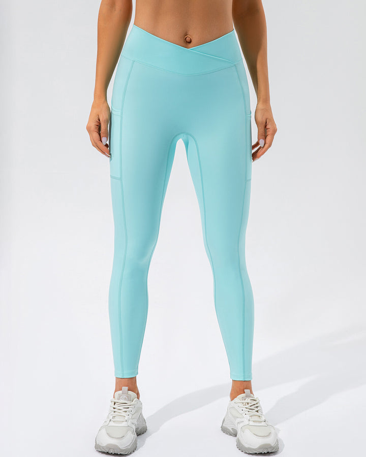 Sophie Scrunch Pocket Leggings - Green