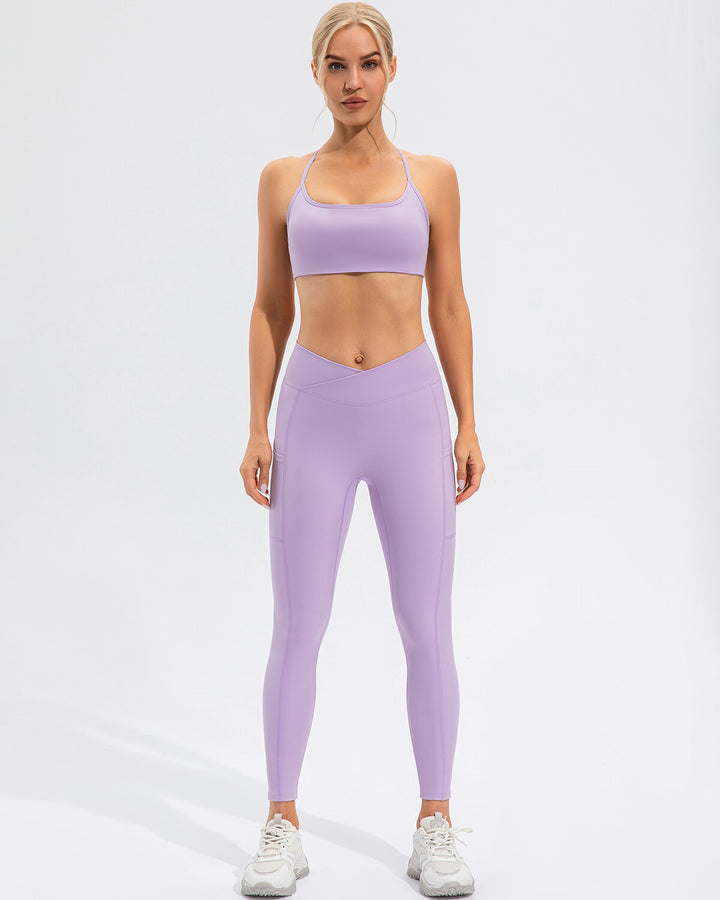 Sophie Sports Bra - Purple