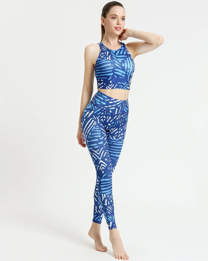 Acantha Leggings - Blue