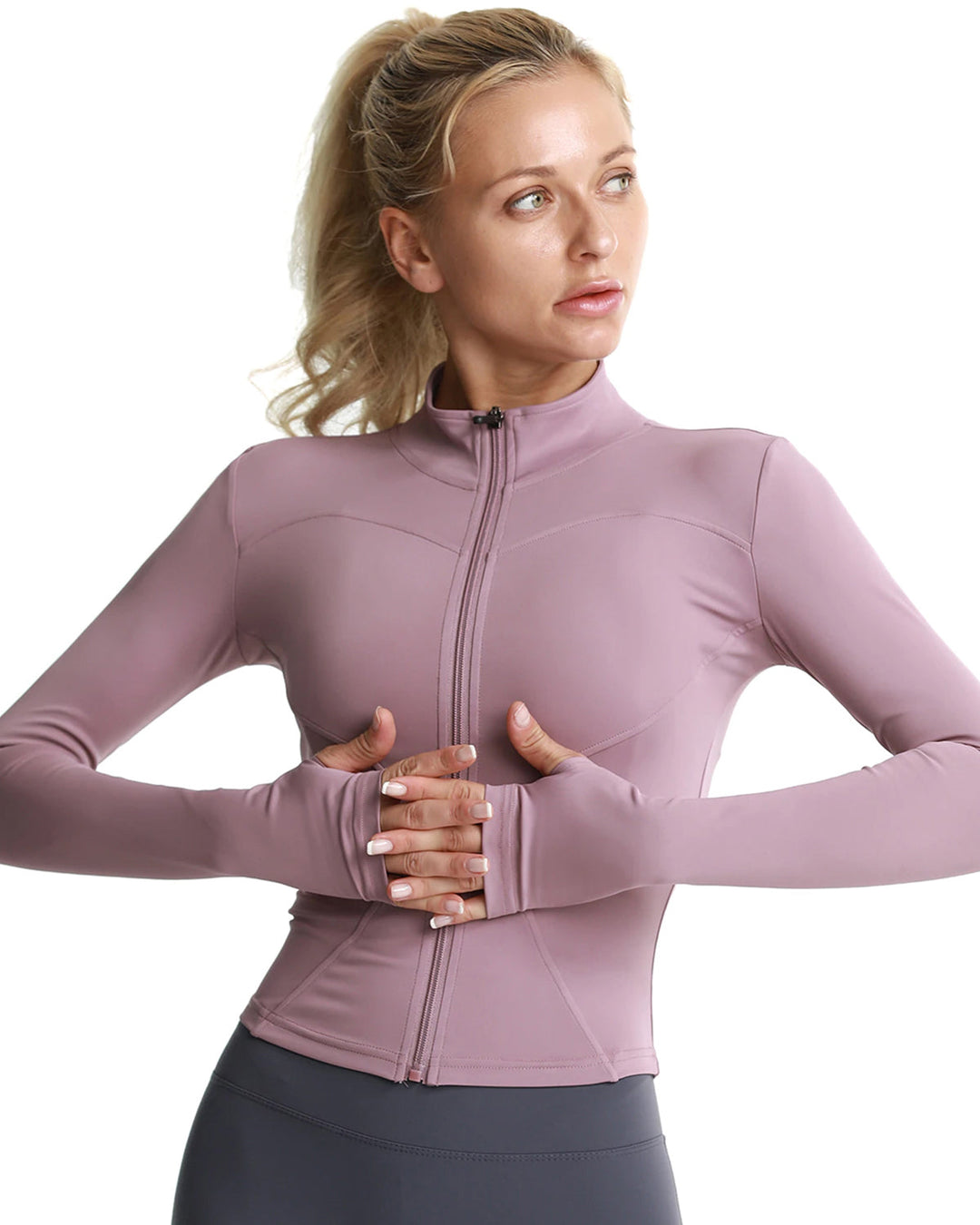 Bora Athletic Workout Jacket - Pink